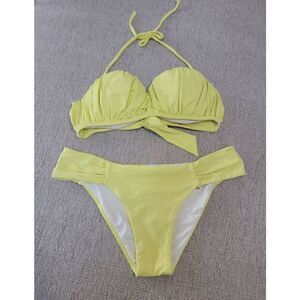 Rose Bule  Push-Up 
Underwire Bikinis S